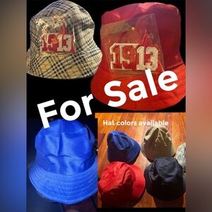 4 adult Bucket hats for $30 patches NOT included